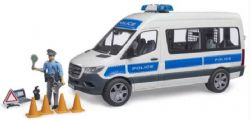 BRUDER - VEHICULE DE POLICE MERCEDES BENZ SPRINTER AVEC POLICIER #02683